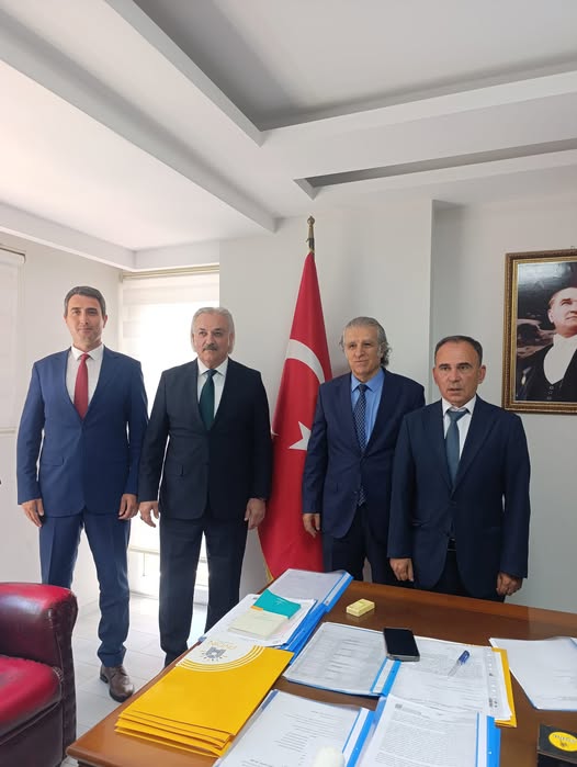 İlçe Kaymakamımız Sayın Can Kazım Kuruca, Aydın İl Kültür ve Turizm Müdürlüğünü ziyaret ettiler.